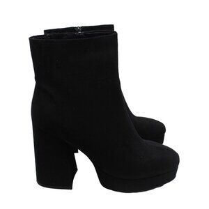 Wild Pair Black Ankle Boots